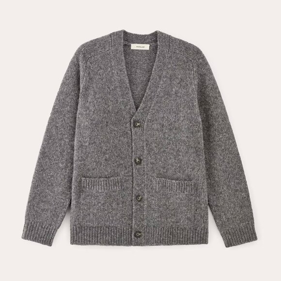 Everlane Other - Everlane - The Cloud Relaxed Cardigan, XL, Heather Charcoals